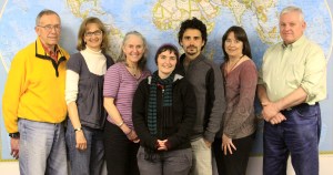 The 2013 Sitka Local Foods Network Board of Directors, from left, Jack Ozment, Beth Kindig, Lisa Sadleir-Hart, Tess Giant, William Giant, Linda Wilson, and Milt Fusselman. Not pictured are Cathy Lieser and Maybelle Filler.