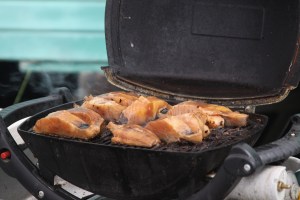 Black cod on the grill from the Alaska Longline Fisherman's Association