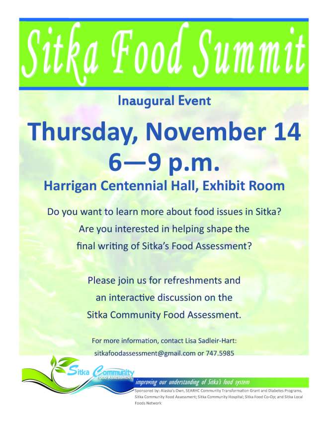 Sitka Food Summit Flyer