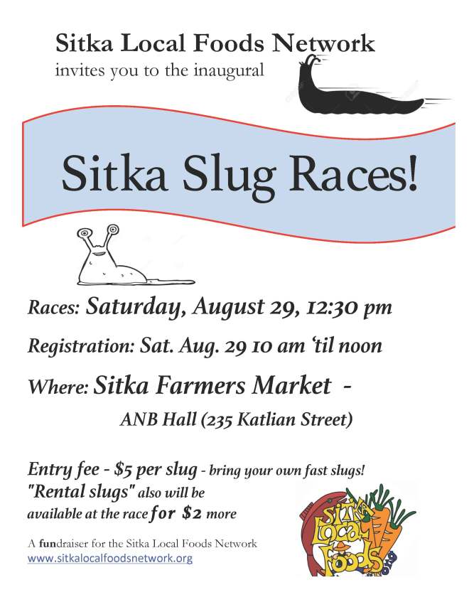 Slug Races Sign