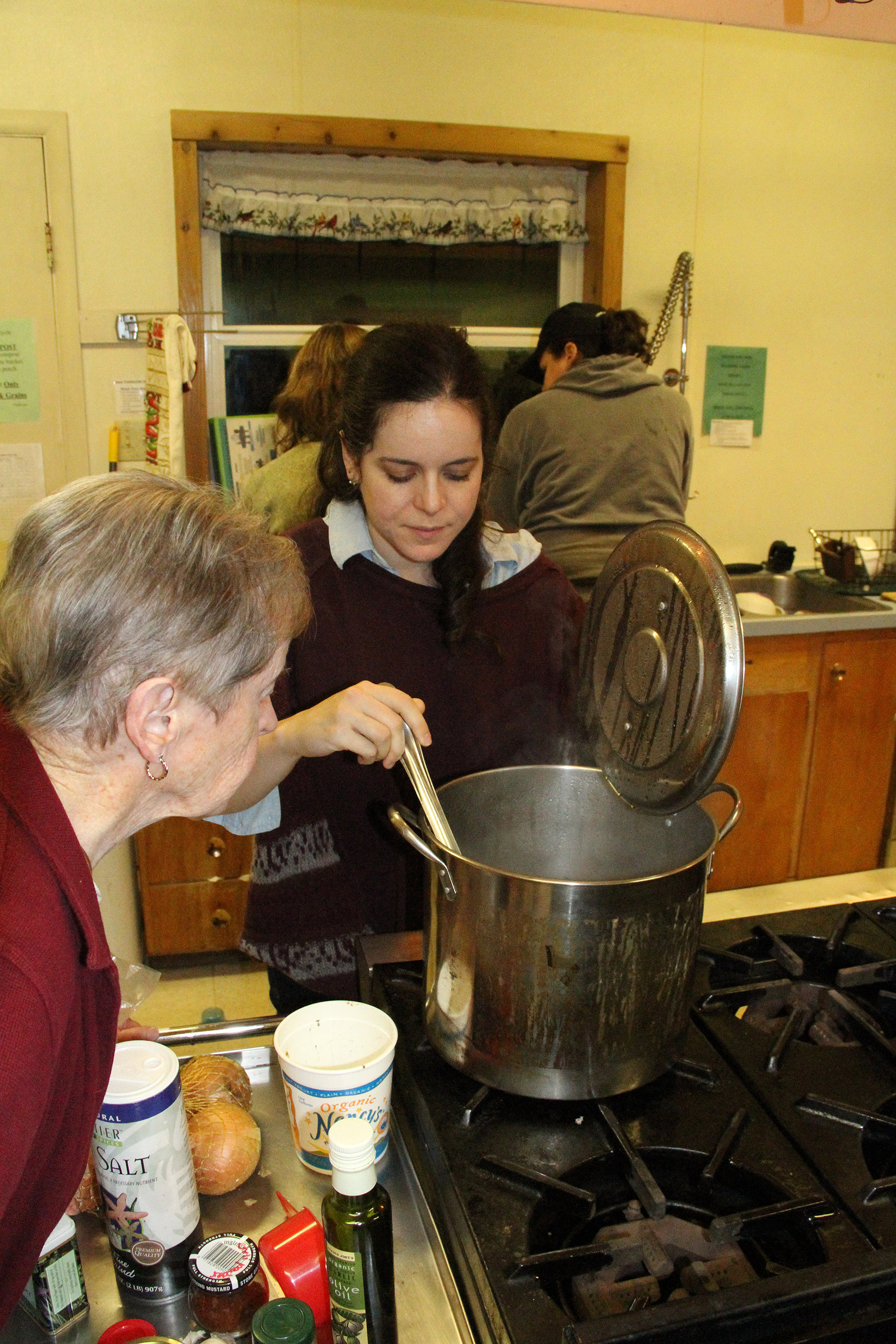 Scenes from the first class in the Sitka Kitch’s Cooking From Scratch ...