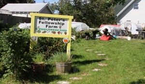 St. Peter's Fellowship Farm communal garden